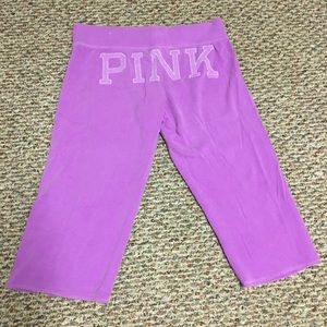 Distressed PINK sweats